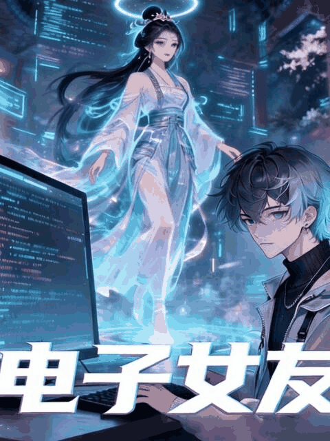 嘀嗒漫画_我的电子女友速写封面在线看